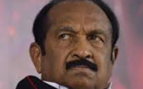 வைகோ: கோப்புப்படம்
