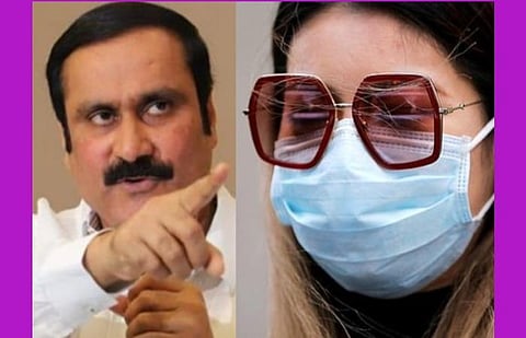 கரோனா அமெரிக்க உயிரிழப்பு விகிதமும், இந்திய உயிரிழப்பு விகிதமும் ஒன்றாக உள்ளது: முகக்கவசத்தை கட்டாயமாக்க வேண்டும்: அன்புமணி ராமதாஸ் வலியுறுத்தல்