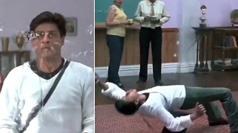 கரோனா விழிப்புணர்வு: ஷாரூக் கான் படக் காட்சியை உதாரணம் காட்டிய மும்பை போலீஸ்