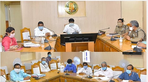 மருத்துவர்கள் பாதுகாப்பு ஆலோசனைக்கூட்டம்: அமைச்சர், மருத்துவ சங்க பிரதிநிதிகள், தலைமைச் செயலர், காவல்துறை அதிகாரிகள் பங்கேற்பு
