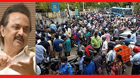 3 நாளில் கரோனா ஒழியும் என்றவர் 4 நாள் முழு ஊரடங்கை அவசர கதியில் அறிவித்தது ஏன்? உரிய முன்னெச்சரிக்கை இல்லாமல் பொதுமக்களை அல்லாட வைப்பதா?- ஸ்டாலின் விமர்சனம்