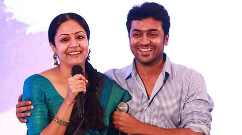 ஜோதிகாவின் கருத்தில் உறுதியாகவே இருக்கிறோம்: சூர்யா