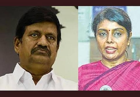 கே.எஸ்.அழகிரி - பீலா ராஜேஷ்: கோப்புப்படம்