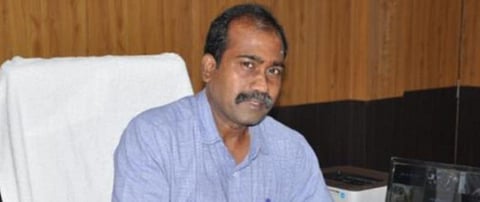 சிவகங்கை மாவட்ட ஆட்சியர் ஜெயகாந்தன்.