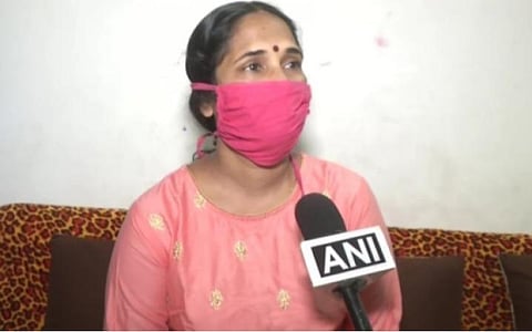 நாக்பூர் செவிலியர் ராதிகா வின்சுர்கர் பேட்டி.: படம் ஏஎன்ஐ