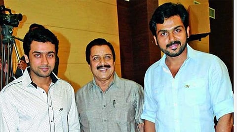 ’’சூர்யாவும் கார்த்தியும் சிவகுமாருக்கு கடவுள் கொடுத்த பரிசு !’’ - நடிகர் சிவசந்திரன் நெகிழ்ச்சிப் பேட்டி