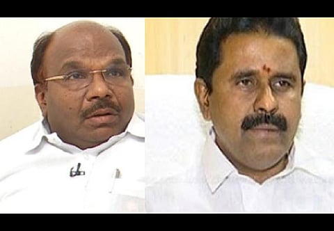 கான்ஸ்டன்டைன் ரவீந்திரன் - அமைச்சர் காமராஜ்: கோப்புப்படம்