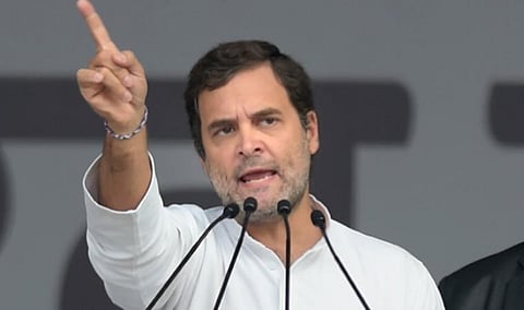 காங்கிரஸ் எம்பி ராகுல் காந்தி : கோப்புப்படம்