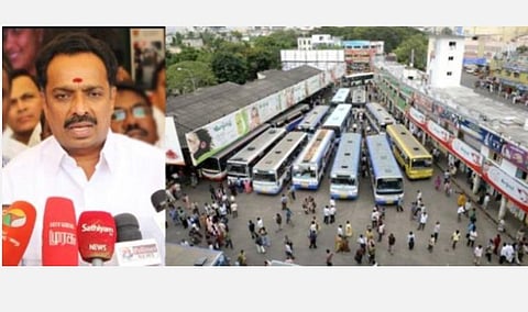 போக்குவரத்து ஊழியர்களுக்கு சம்பளப் பிடித்தம் இல்லை; காலை 6 மணி முதல் இரவு 9 மணி வரை 5,569 பேருந்துகள் இயக்கப்படும்: அமைச்சர் எம்.ஆர்.விஜயபாஸ்கர் பேட்டி
