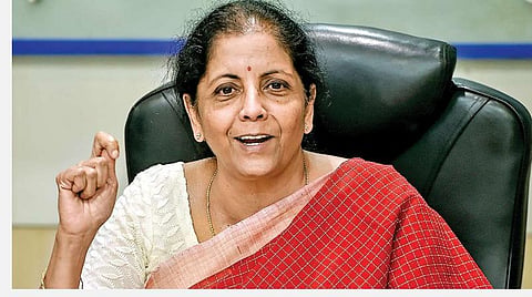 மத்திய நிதியமைச்சர் நிர்மலா சீதாராமன் : கோப்புப்படம்