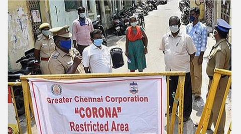 கரோனா தொற்று: வெளியே சுற்றிய தனிமைப்படுத்தப்பட்ட 66 பேர் மீது போலீஸ் வழக்குப்பதிவு