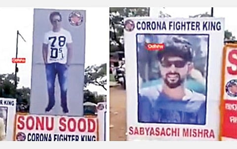 புலம்பெயர் தொழிலாளர்களுக்கு உதவும் நடிகர் சோனுவை வழிபட்ட ஒடிசா மக்கள்