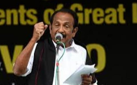 வைகோ: கோப்புப்படம்