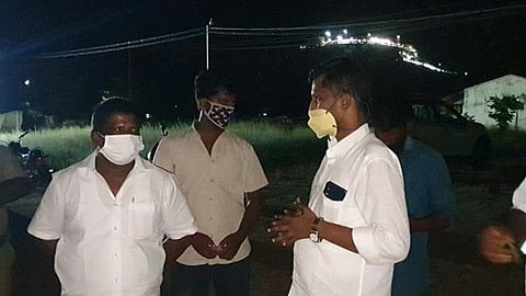 உடுமலை சங்கர் கொலை வழக்கில் விடுதலையான சின்னசாமிக்கு பழநியில் கரோனா பரிசோதனை