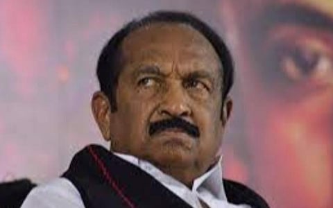 வைகோ: கோப்புப்படம்