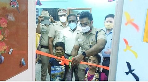 குழந்தைகளைக் குதூகலப்படுத்த விளையாட்டு அறைகள்!- நாகை அனைத்து மகளிர் காவல் நிலையத்தில் அமைப்பு