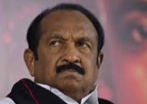 வைகோ: கோப்புப்படம்