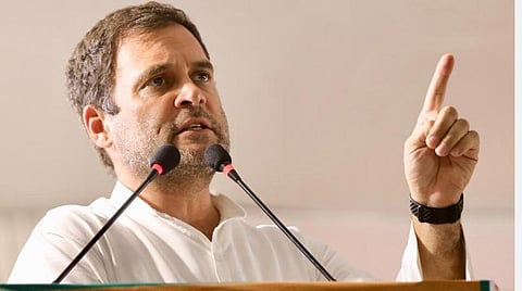 காங்கிரஸ் தலைவர் ராகுல் காந்தி : கோப்புப்படம்