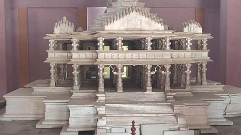 ராமர் கோயில் கட்டும் பணியை உடனடியாக நிறுத்த கோரி புத்த துறவிகள் ஆர்ப்பாட்டம்