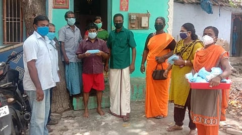 வீட்டுக்கு வீடு முகக்கவசம்!- தோவாளை ஊராட்சியின் முன்னோடித் திட்டம்