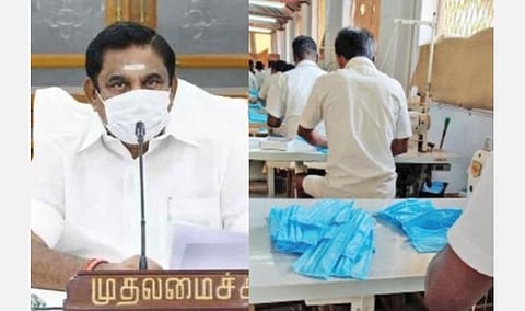 கரோனா தொற்றைத் தடுக்க இலவச முகக்கவசம் வழங்கும் திட்டம்: முதல்வர் பழனிசாமி தொடங்கி வைத்தார்