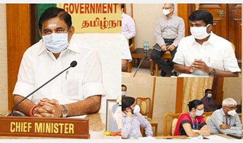 மருத்துவ நிபுணர்கள் குழுவுடன் முதல்வர் பழனிசாமி ஆலோசனை: ஊரடங்கு நீட்டிப்பு குறித்து முடிவு