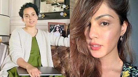 ‘சுஷாந்த் வழக்கில் ரியா பலிகடா ஆக்கப்படுகிறார்’ - கங்கணாவின் சமூக வலைதளக் குழு குற்றச்சாட்டு
