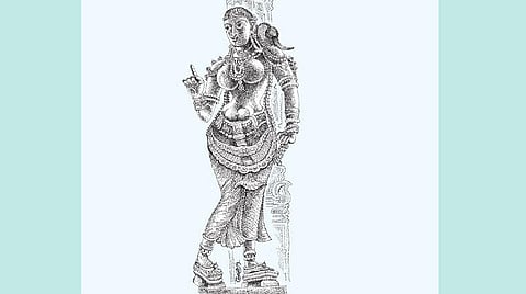 சித்திரப் பேச்சு: ஒப்பனையுடன் ஓர் அழகி