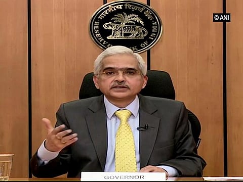 ரிசர்வ் வங்கி கவர்னர் சக்தி காந்த தாஸ் : படம் ஏஎன்ஐ