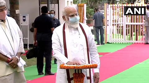டெல்லியில் கட்டப்பட்டுள்ள பிரமாண்ட தேசிய தூய்மை மையம்: பிரதமர் மோடி திறந்து வைத்தார்