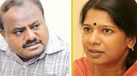 'தென்னிந்திய அரசியல்வாதிகளை இந்தி அரசியல்வாதிகள் மதிப்பதில்லை': கனிமொழியின் கருத்துக்கு கர்நாடக முன்னாள் முதல்வர் குமாரசாமி ஆதரவு