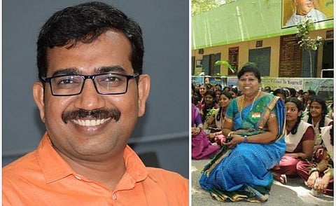 ஆசிரியர்கள் திலீப், சரஸ்வதி