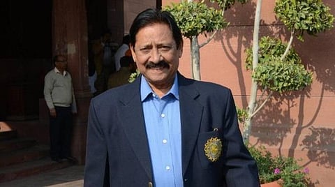 முன்னாள் இந்திய கிரிக்கெட் வீரர் சேத்தன் சவுகான்.