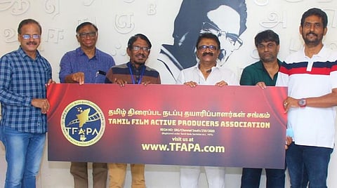 போட்டியின்றி தேர்வான நிர்வாகிகள்: தமிழ்த் திரைப்பட நடப்பு தயாரிப்பாளர்கள் சங்கத்தில் யாருக்கு என்ன பதவி?
