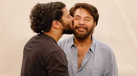 நீங்கள் தான் என் அமைதி, என் ஞானி: மம்முட்டிக்கு துல்கர் சல்மான் வாழ்த்து