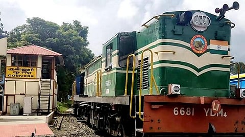உதகை மலை ரயில்: கோப்புப்படம்