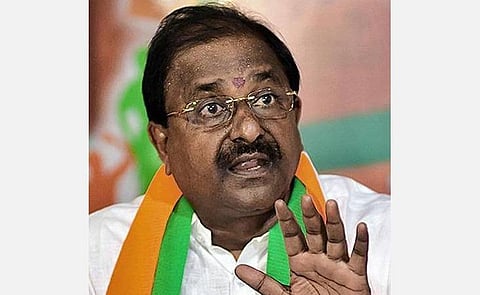 ஆந்திர மாநில பாஜக தலைவர் சோமு வீரராஜு.