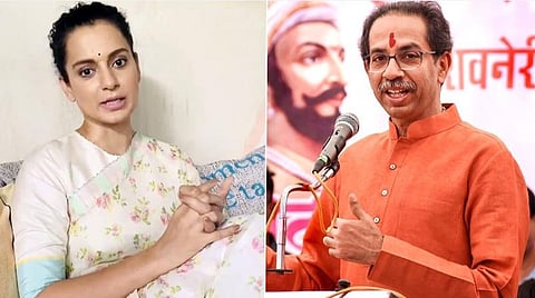 மும்பை கட்டிட விபத்து - உத்தவ் தாக்கரே, சஞ்சய் ராவத் மீது கங்கணா குற்றச்சாட்டு