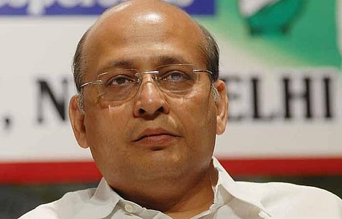 காங்கிரஸ் மூத்த தலைவர் அபிஷேக் சிங்வி : கோப்புப்படம்