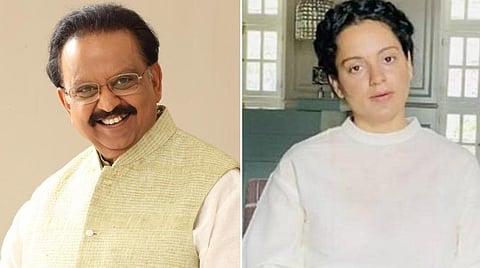 எஸ்பிபி சகாப்தத்தை மறக்க முடியாது: கங்கணா ரணாவத் புகழாஞ்சலி
