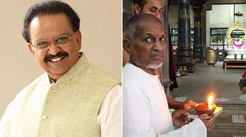 எஸ்பிபிக்காக மோட்ச தீபம் ஏற்றிய இளையராஜா