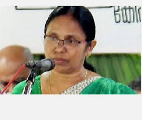 விசாரணைக்கு உத்தரவிட்ட கேரள சுகாதார அமைச்சர் ஷைலஜா.