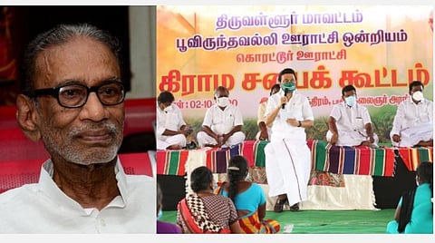 கிராம சபை கூட்டங்களில் ஸ்டாலின் பங்கேற்பது தவறான முன்னுதாரணமாகும்; நோக்கத்தை சிதைத்துவிடும்: பழ.நெடுமாறன் கண்டனம்