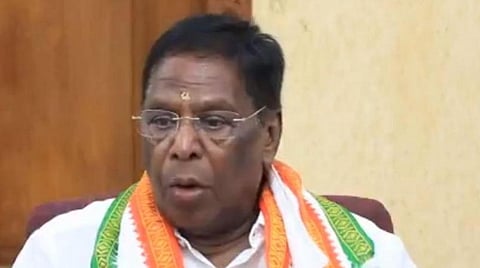 புதுச்சேரி முதல்வர் நாராயணசாமி: கோப்புப்படம்