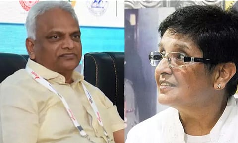 அமைச்சர் மல்லாடி கிருஷ்ணாராவ் - துணைநிலை ஆளுநர் கிரண்பேடி: கோப்புப்படம்