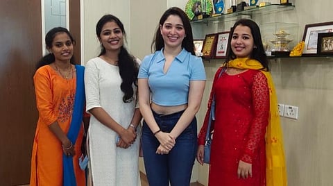 உங்கள் கனிவும், அன்புமே என்னை குணமடையச் செய்தது - மருத்துவர்கள், செவிலியர்களுக்கு தமன்னா நன்றி