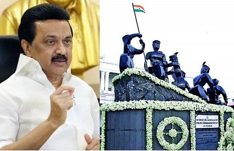 காவலர் வீரவணக்க நாள்: ஸ்டாலின் அஞ்சலி