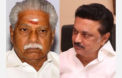 அமைச்சர் துரைக்கண்ணு நலம் பெற ஸ்டாலின் வாழ்த்து