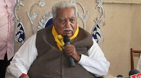 குஜராத் முன்னாள் முதல்வர் கேசுபாய் படேல் : கோப்புப்படம்