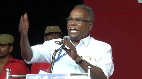 அரசியல் நோக்கத்துக்காக நடத்தப்படும் பாஜகவின் வேல் யாத்திரைக்குத் தடை விதிக்க வேண்டும்: மார்க்சிஸ்ட் வலியுறுத்தல்